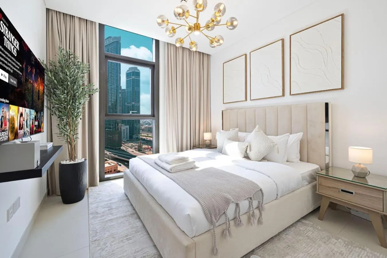 Apartament Modern Comfort - Views In Prime Downtown - 2Br 6 Guests Dubaj Zjednoczone Emiraty Arabskie