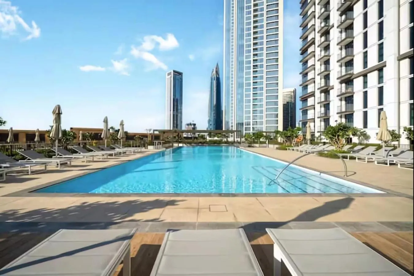Modern Comfort - Views In Prime Downtown - 2Br 6 Guests Dubaj